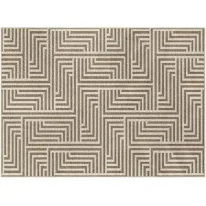 Höffner Webteppich  Dom ¦ mehrfarbig ¦ Synthetische Fasern,Jute ¦ Maße (cm): B: 190