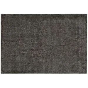 Höffner Webteppich  Luna ¦ schwarz ¦ Synthetische Fasern ¦ Maße (cm): B: 80
