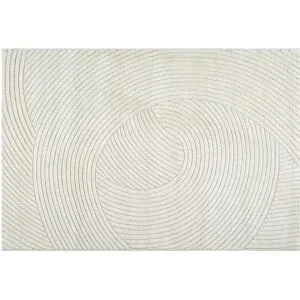 Höffner Webteppich  Elio ¦ creme ¦ Synthetische Fasern ¦ Maße (cm): B: 160 H: 1,4