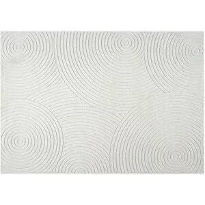 Höffner In- und Outdoorteppich  Tenerife Plus ¦ creme ¦ Synthetische Fasern ¦ Maße (cm):