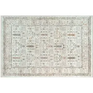 Höffner Webteppich  Valeria ¦ creme ¦ Synthetische Fasern ¦ Maße (cm): B: 120