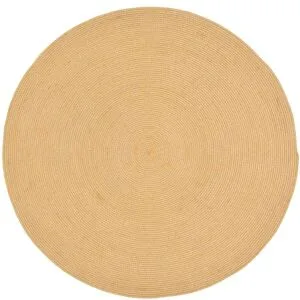 Gino Falcone Outdoor-Teppich  Solaris ¦ creme ¦ Synthetische Fasern Ø: 40