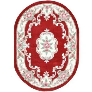 THEKO Vintageteppich  Ming ¦ rot ¦ Synthetische Fasern ¦ Maße (cm): B: 120 H: