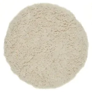 THEKO Flokati Wollteppich  Flokos ¦ beige ¦ Wolle ¦ Maße (cm): B: 200 H: 4