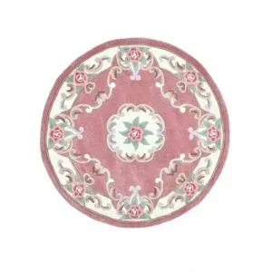 THEKO Vintageteppich  Ming ¦ rosa/pink ¦ Synthetische Fasern ¦ Maße (cm): B: 150
