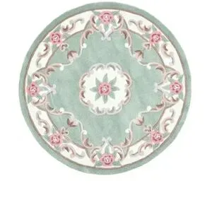 THEKO Vintageteppich  Ming ¦ grün ¦ Synthetische Fasern ¦ Maße (cm): B: 150 H: