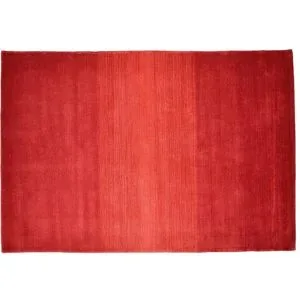 THEKO Wollteppich  Wool Comfort ¦ rot ¦ Wolle ¦ Maße (cm): B: 90 H: 1,4