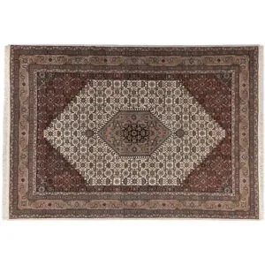 THEKO Orientteppich  Benares Bidjar ¦ creme ¦ Wolle ¦ Maße (cm): B: 250