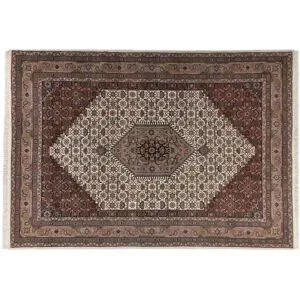 THEKO Orientteppich  Benares Bidjar ¦ creme ¦ Wolle ¦ Maße (cm): B: 120