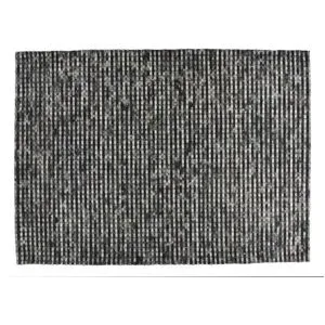 THEKO Teppich   ¦ grau ¦ Wolle ¦ Maße (cm): B: 140 H: 1,5