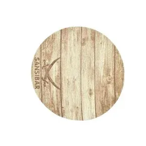 SANSIBAR Sylt Teppich  Keitum ¦ braun ¦ Baumwolle ¦ Maße (cm): B: 160 H: 0,3