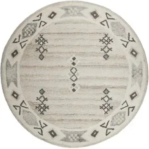 THEKO Wollteppich  Royal Berber ¦ beige ¦ Wolle ¦ Maße (cm): B: 100 H: 1,8