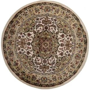THEKO Orientteppich  Hamadan ¦ beige ¦ Synthetische Fasern ¦ Maße (cm): B: 133