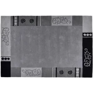 THEKO Teppich   ¦ grau ¦ Wolle ¦ Maße (cm): B: 240 H: 1,4