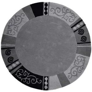 THEKO Teppich   ¦ grau ¦ Wolle ¦ Maße (cm): B: 150 H: 1,4