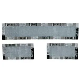 THEKO Teppich   ¦ grau ¦ Wolle ¦ Maße (cm): B: 70 H: 1,4