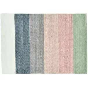 THEKO Wollteppich  Holi ¦ mehrfarbig ¦ Wolle ¦ Maße (cm): B: 170 H: 1,3