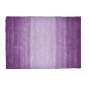 THEKO Wollteppich  Wool Comfort ¦ lila/violett ¦ Wolle ¦ Maße (cm): B: 90 H: 1,4