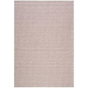 Höffner Webteppich  Brighton ¦ rosa/pink ¦ Synthetische Fasern ¦ Maße (cm): B: 140