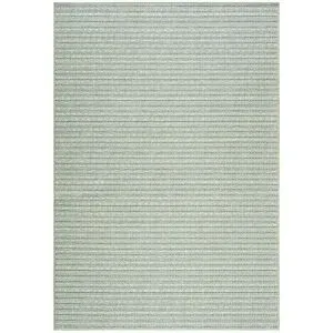 Höffner Webteppich  Brighton ¦ grün ¦ Synthetische Fasern ¦ Maße (cm): B: 140