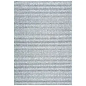 Höffner Webteppich  Brighton ¦ blau ¦ Synthetische Fasern ¦ Maße (cm): B: 160