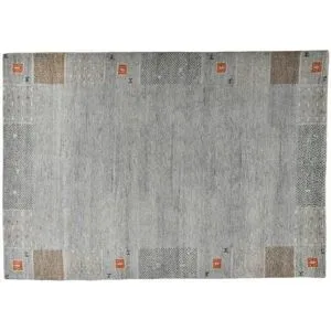 THEKO Wollteppich  Denver ¦ grau ¦ Wolle ¦ Maße (cm): B: 70 H: 1,6