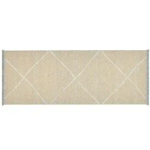SANSIBAR Sylt Teppich  Braderup ¦ gold ¦ Wolle ¦ Maße (cm): B: 80 H: 0,5