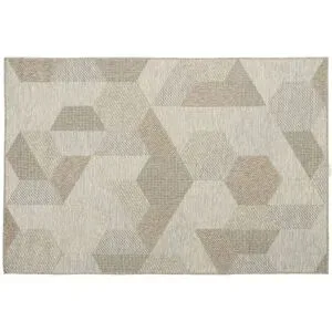 Höffner Outdoor-Teppich  Mariella ¦ beige ¦ Synthetische Fasern ¦ Maße (cm): B: 125