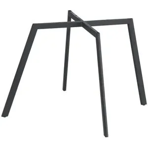 Höffner Gestell  Baldwin ¦ schwarz ¦ Maße (cm): B: 49 H: 40,5 T: 49.0