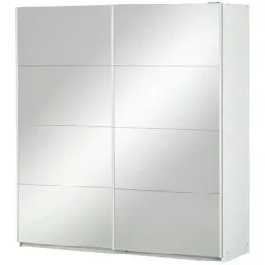 Höffner Schwebetürenschrank  Sutterton ¦ verspiegelt ¦ Maße (cm): B: 181 H: 197 T: 61.0