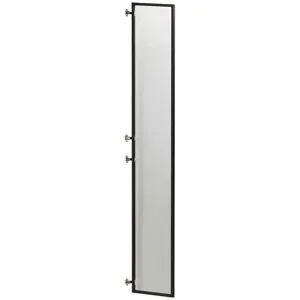 Höffner Glastür mit Metallrahmen  Donau ¦ Maße (cm): B: 37,3 H: 209,6 T: 2.0