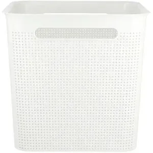 Rotho Aufbewahrungsbox  BRISEN ¦ weiß ¦ Polypropylen ¦ Maße (cm): B: 29 H: 28 T: