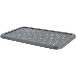 Rotho Deckel  COUNTRY ¦ grau ¦ Kunststoff ¦ Maße (cm): B: 18,9 H: 1,3