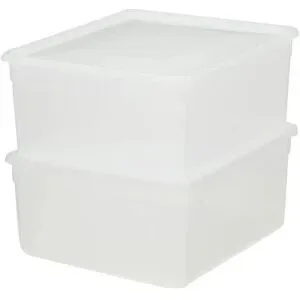 Rotho Aufbewahrungsbox   ¦ transparent/klar ¦ Polypropylen ¦ Maße (cm): B: 35,5