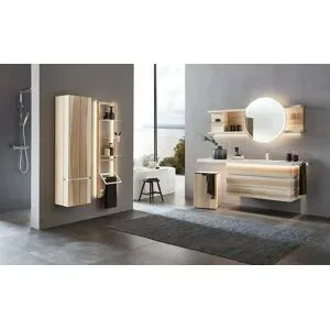 Höffner Hängeleiter  Fresh ¦ holzfarben ¦ Maße (cm): B: 38,4 H: 153,6 T: 23.5