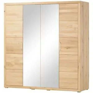 smart Kleiderschrank  Oslo ¦ holzfarben ¦ Maße (cm): B: 197 H: 209 T: 62.0