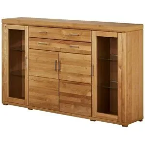 Woodford Highboard  Lobos II ¦ holzfarben ¦ Maße (cm): B: 188 H: 113 T: 40.0