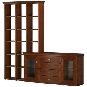 Höffner Regal-Sideboardkombination  Cole ¦ holzfarben ¦ Maße (cm): B: 237 H: 222 T: 42.0