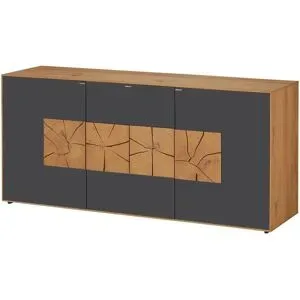 HARTMANN Sideboard  Caya ¦ grau ¦ Maße (cm): B: 175 H: 81 T: 49.0