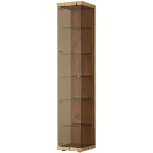HARTMANN Vitrine  Vela ¦ holzfarben ¦ Maße (cm): B: 39 H: 207 T: 44.0