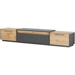 Höffner Lowboard  Light Line 10 ¦ grau ¦ Maße (cm): B: 276 H: 50 T: 50.0
