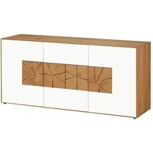 HARTMANN Sideboard  Caya ¦ weiß ¦ Maße (cm): B: 175 H: 81 T: 49.0