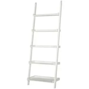 Höffner Leiterregal  Tresa ¦ weiß ¦ Maße (cm): B: 67 H: 191 T: 35.0