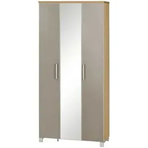 Höffner Dielenschrank  Duna ¦ beige ¦ Maße (cm): B: 90 H: 193 T: 37.0
