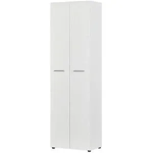 uno Garderobenschrank  Akzent ¦ weiß ¦ Maße (cm): B: 59 H: 197 T: 37.0
