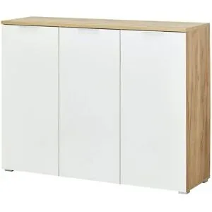 uno Schuhschrank  Bent ¦ weiß ¦ Maße (cm): B: 134 H: 105 T: 40.0