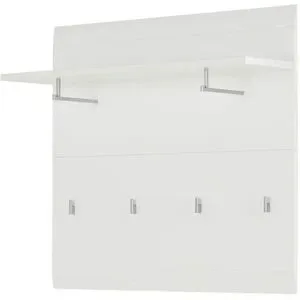 uno Garderobenpaneel  Akzent ¦ weiß ¦ MDF-Platte ¦ Maße (cm): B: 96 H: 90 T: