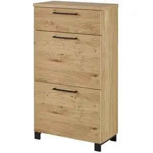 Wohnwert Schuhschrank  Valeo ¦ holzfarben ¦ Maße (cm): B: 61 H: 108 T: 31.0
