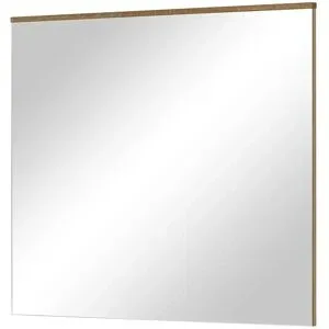 Wohnwert Spiegel 82 x 73 cm Valeo ¦ holzfarben ¦ Glas,Aluminium,Holzwerkstoff ¦