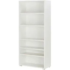 Höffner Regal  Tarent ¦ weiß ¦ Maße (cm): B: 85 H: 191 T: 37.0